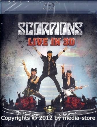 Produkt-Bild: Scorpions: Live In 3D - Get Your Sting & Blackout