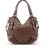Caro1805 - Sac � main taupe mod�le Ed...