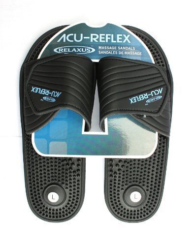 Acu-Reflex Massage Sandals. 1 Pair. ReflexologySandals. Acu-Shiatsu Sandals (M (Women 8-9))