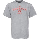Adidas Georgia Bulldogs Ash Golf Practice T-shirt