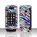New Rainbow Zebra Stripe Design LG Voyager VX10000 Cell Phone Case