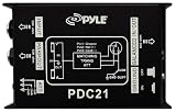 Pyle-Pro PDC21 1/4'' Instrument To Balanced & Unbalanced (1/4''/XLR) Direct Box