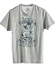 Brand Shorts - Lucky Brand  Men's Short Sleeve Buddha Tee,Heather Green,XX-Large