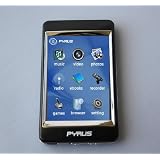 Pyrus Electronics 4gb Mp3/mp4/mp5 Player with 2.8 Inch Touch Screen and All Stainless Steel Casing - Black