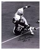Dick Butkus Chicago Bears -Tackling- Autographed 8x10 Photograph with HOF 79 Inscription
