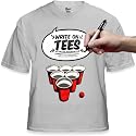 Write On Tee - The T-Shirt YOU Write On & Wash Clean (Beer Pong) #22