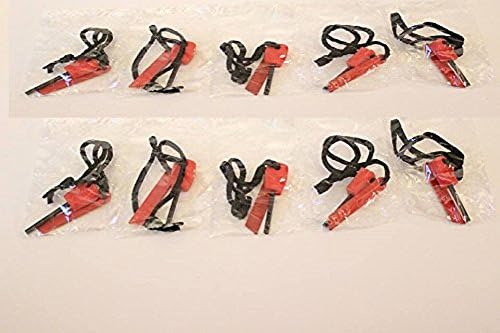 PuriTEST Brand 10 FLINT MAGNESIUM FIRE STARTERS BOY SCOUTS NECESSITY LEARNING TOOLS WILDERNESS