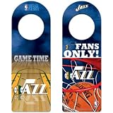 Utah Jazz Official Logo Wood Door Sign