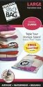 Spacebag Large Set Vacuum Storage Bags 2 Large + FREE Travel Bag