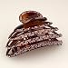 Hypnotique Crystal Passion - Cubitas Avignon Collection (Made in France, Hand-set Swarovski Crystals, Claw Clip)