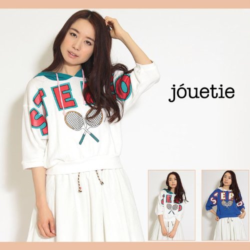 【jouetie(ジュエティ)】STEREO-TENNIS×jouetieコラボパーカー