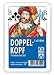 Ravensburger 27022 - Doppelkopf, französisches Bild - 2x24 Blatt, glasklares Etui