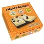 Pentago Game from Mindtwister USA, Black-Natural/Solid Birch