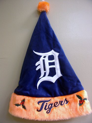 Detroit Tigers MLB Santa Hat
