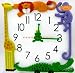 Colorful Zoo Animal Wall Clock