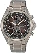 Seiko #SNDC91 Men's Titanium Gray Dial Chronograph Watch