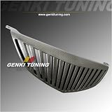 03-06 Mazda 6 ABS Vertical Front Upper Grill Carbon