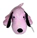 Squishy Bead Dog Pillow - Pink