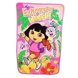 Dora Explorer Jungle Fun Ultra Soft Blanket