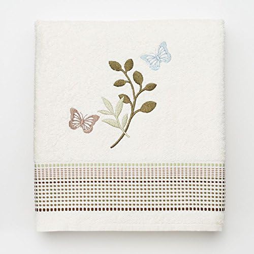 "Fluttering" Bathroom Shower Collection - Set of 2 Hand Towels