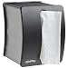 Georgia-Pacific EasyNap 5458000 5 Piece Black Tabletop Dispenser and Napkins Starter Kit