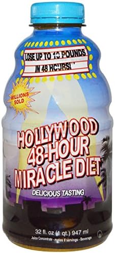 Hollywood Diet, Hollywood 48-Hour Miracle Diet, 32 fl oz (947 ml) - 2pc