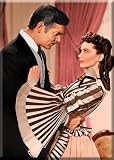 Gone With The Wind Magnet~ Scarlett Pushes Rhett Away~ Approx 2.5
