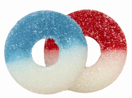 Albanese USA Freedom Rings (Red, White and Blue), 4.5-Pounds (Pack of 2)