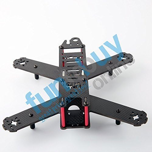 FTBO Smallest Ever QAV180 180mm Carbon Fiber Mini DIY FPV Racing Quadcopter Frame with 5V 12V Buck Power Distribution Board by FTBO