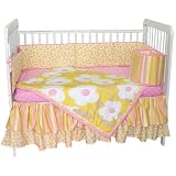 Tadpoles Field of Flowers 4 Piece Crib Set in... by Tadpoles