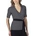 Merona&reg; 3/4 Sleeve Jonny Collar - Dot Print - Ebony