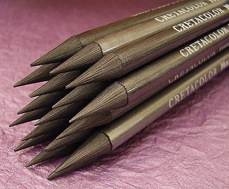 Cretacolor monolith woodless graphite pencil 9b