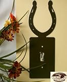 Montana Silversmith Lightswitch Cover Horseshoe