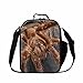 Dispalang Spider Insect Print Lunch Box Bag for Children School Lunch Container
