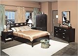 Modus Riva Platform Series/NEVXXX Riva Platform 5-Piece Bedroom Set with Ne ....