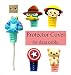 "Safe Cables" - Super Strong - 4 Units Pack - IPhone "New Cute Cartoon Model" Cable Protector Saver for Apple iPod / iPhone / iPad / Apple Watch / Samsung / Android USB/ Cables- Random 4 Piece Cartoon Premium Pack RS.299.00