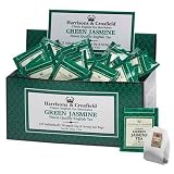 Harrisons & Crosfield Green Jasmine Tea, Fresh Sealed Individually Wrapped, 125-Count, 9.9-Ounce Box