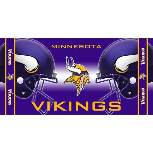Minnesota Vikings NFL Beach Towel (30x60