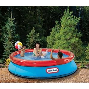 Little Tikes Zip Tight Adjustable Pool with Safety Zip Cover