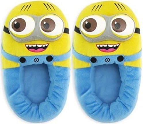 Toy24h Despicable Me 3D Eyes Minions Two-eyed Minion 11" Jorge Plush Slipper