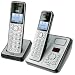 AEG Eole 1625 Duo Schnurloses Eco Logic Telefon inkl. Anrufbeantworter, zus�tzlichem Mobilzeil silber