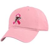 NFL Atlanta Falcons Ladies Pink Breast Cancer Awareness Adjustable Hat
