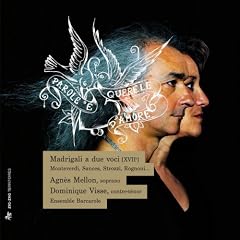 Madrigaux a deux voix du 17e s. monteverdi, rognono, sances, strozzi etc.