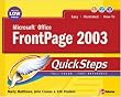 Microsoft Office FrontPage 2003 QuickSteps