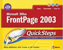 Microsoft Office FrontPage 2003 QuickSteps