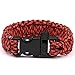 550 cord Parachute Cord Emergency Military Survival Bracelet Whistle Wristband