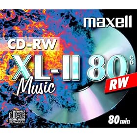 CD-RW 80 Music Jewel Case 10 Pack 10mm