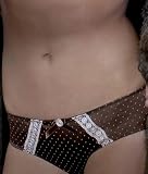 Harlequin : Harlequin Polka Dot Boyshorts Panty