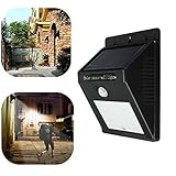 ALED LIGHT LEDソーラーライト LEDセンサーライト 防水 IP65 　6LEDソーラー充電式LEDライト 省エネ 夜間自動点灯 人感センサー アウトドアライト 門扉用ライト 屋外照明 軒
