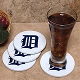 MLB Detroit Tigers 4-Pack Ceramic Coasters